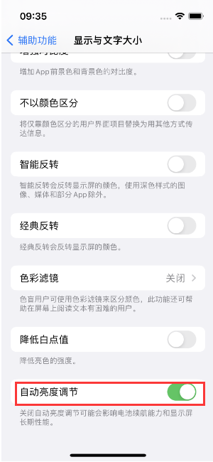 那曲苹果15维修店分享iPhone 15 Pro系列屏幕亮度 