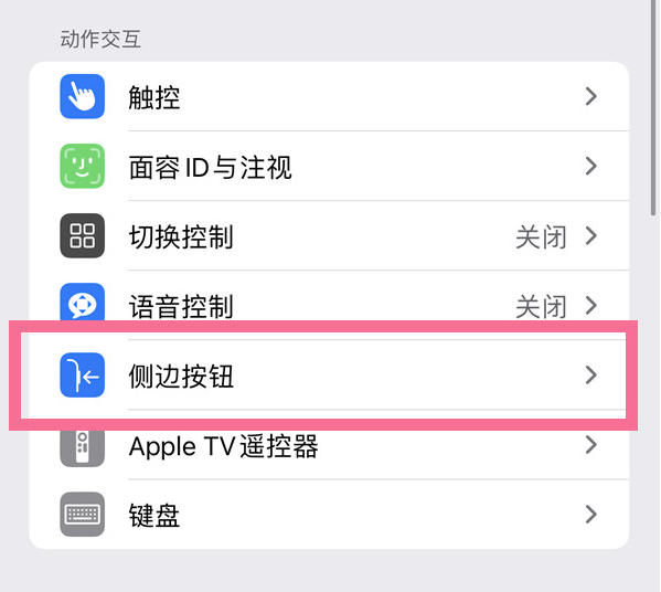 那曲苹果14维修店分享iPhone14 Plus侧键双击下载功能关闭方法 