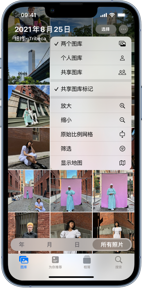 那曲苹果手机维修分享升级 iOS 16.1 后，如何设置或加入 iCloud 共享照片图库 