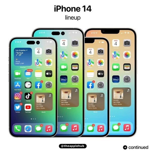 那曲苹果14维修分享iPhone 14全家福 