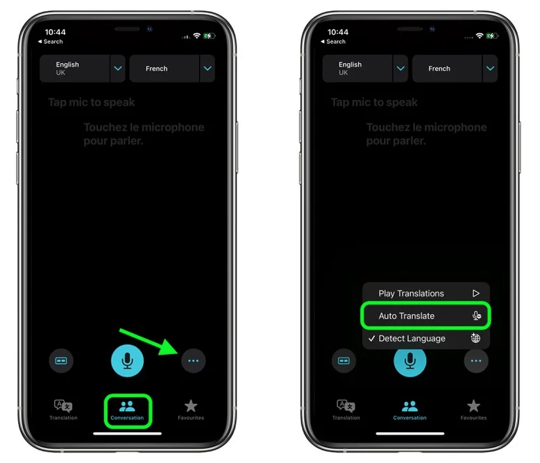 那曲苹果手机维修分享iOS 15 “翻译” App 新改进 