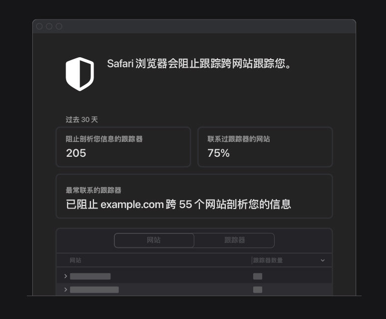 那曲苹果手机维修分享如何在 Safari 浏览器中查看和打开隐私报告 