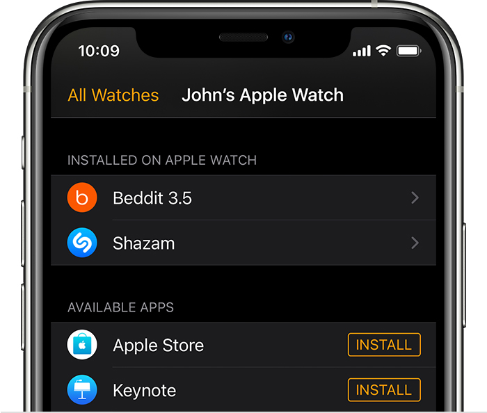 那曲苹果手机维修分享如何在 Apple Watch 上下载应用 